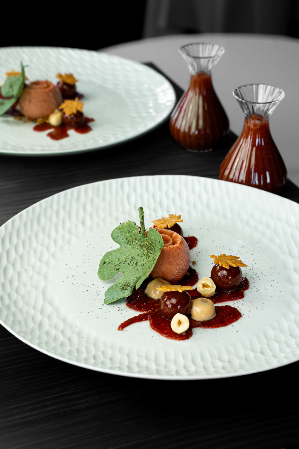 Autumnal flavours, with smoked tea